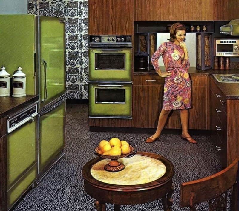 Avocado Green Appliances