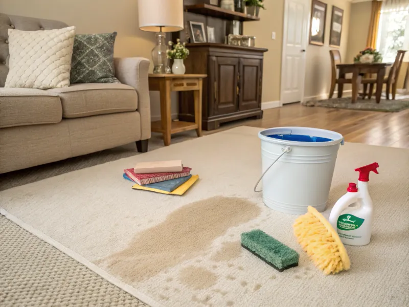 Bleach Stains on Carpets