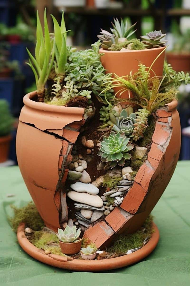 Broken Plant Pots