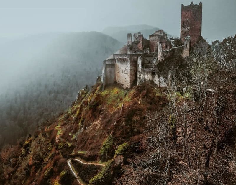 Château de Saint-Ulrich, Haut-Rhin, France