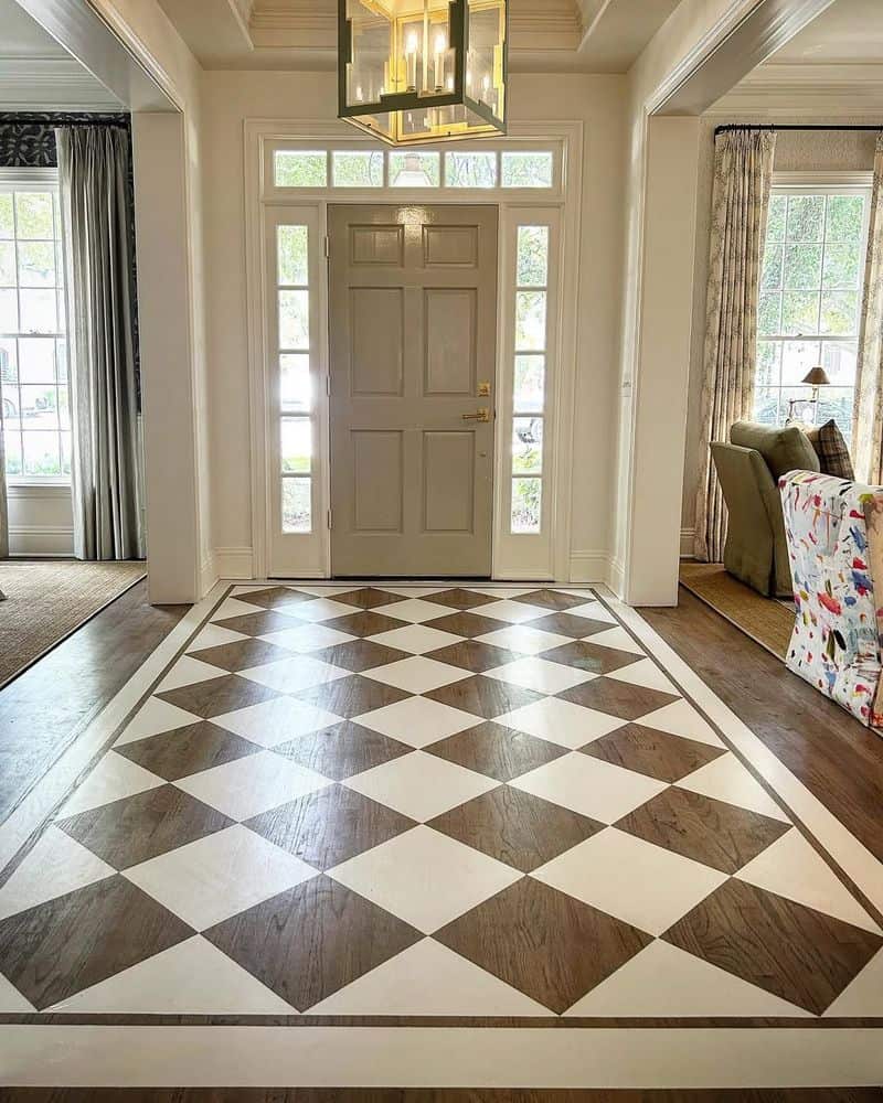 Checkerboard Floors