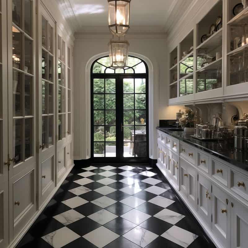 Classic Black and White Elegance
