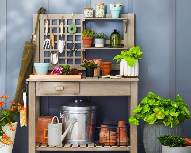 Clever Potting Bench