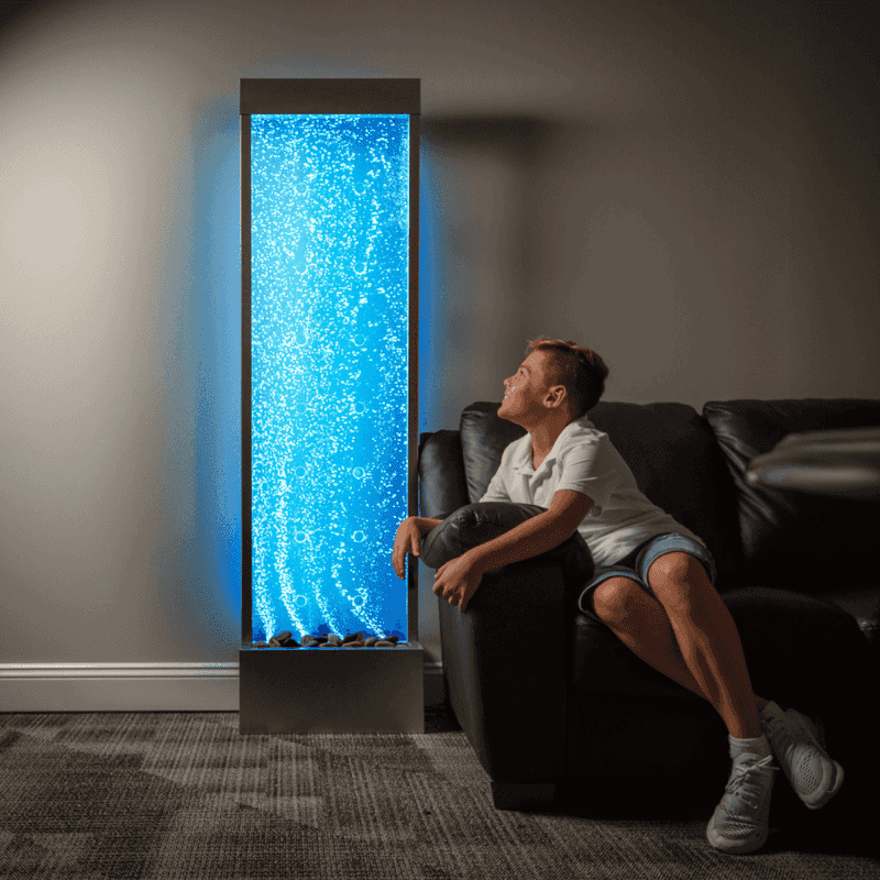 Color-Changing Bubble Wall