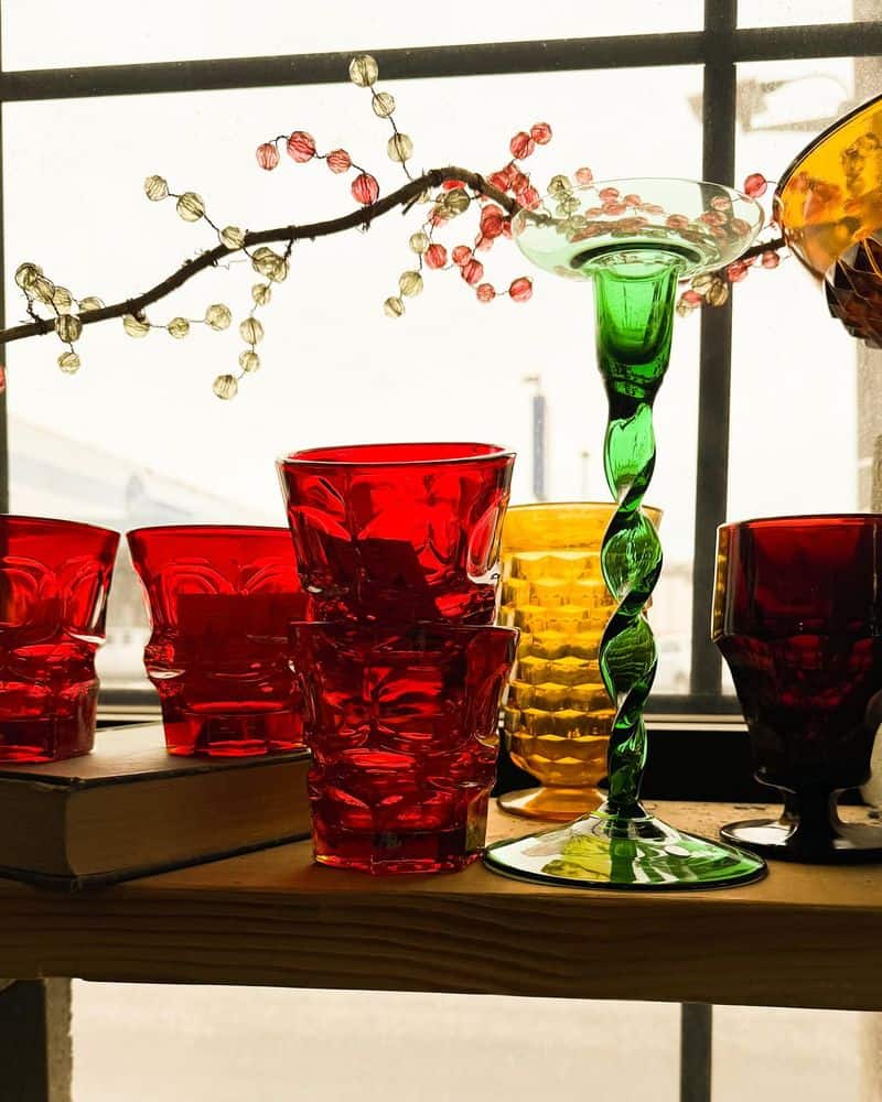 Colorful Kitchen Accents