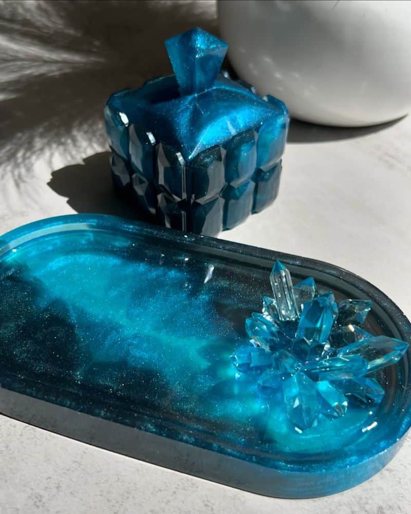 Colorful Resin Jewelry Holders