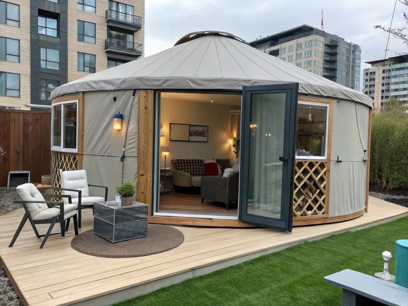 Compact Urban Yurt