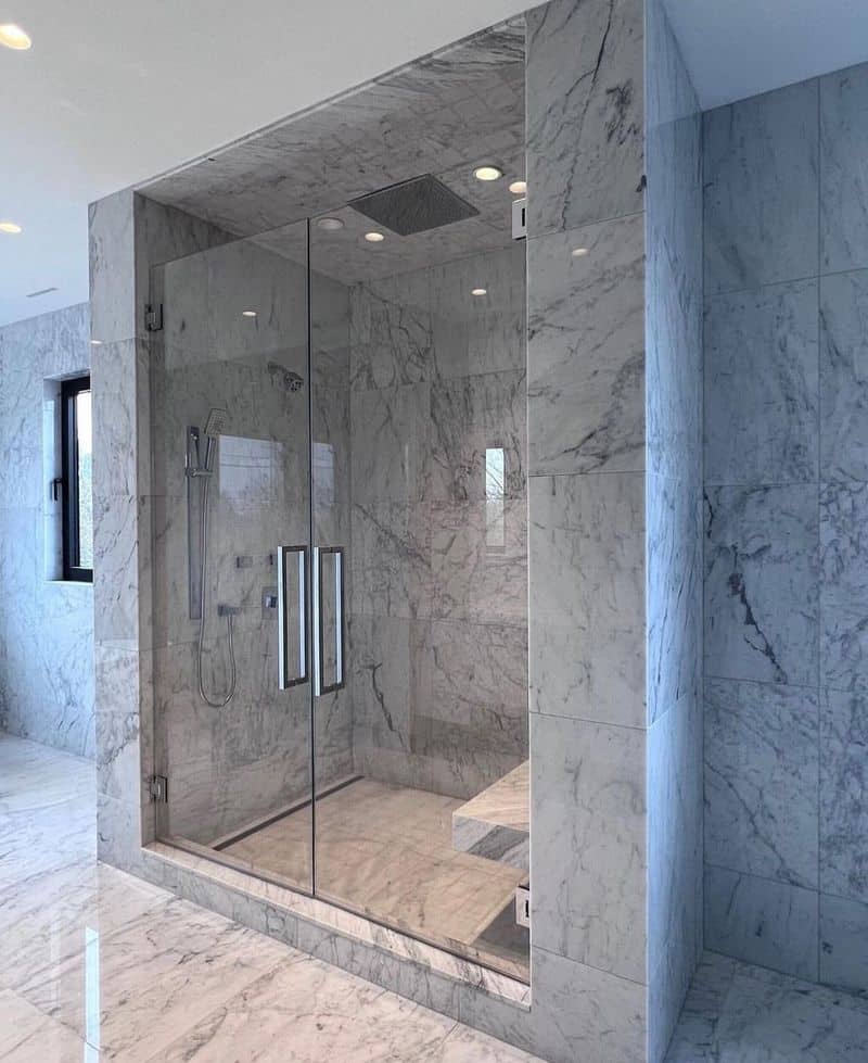 Contemporary Gray Marble Chic