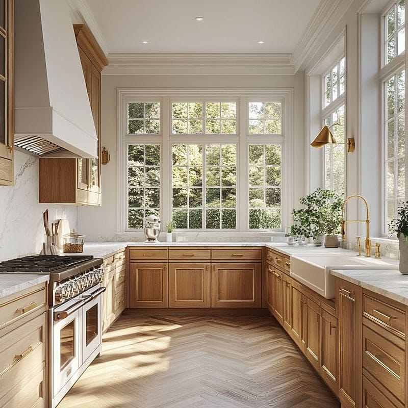 Cozy Cabin Kitchen