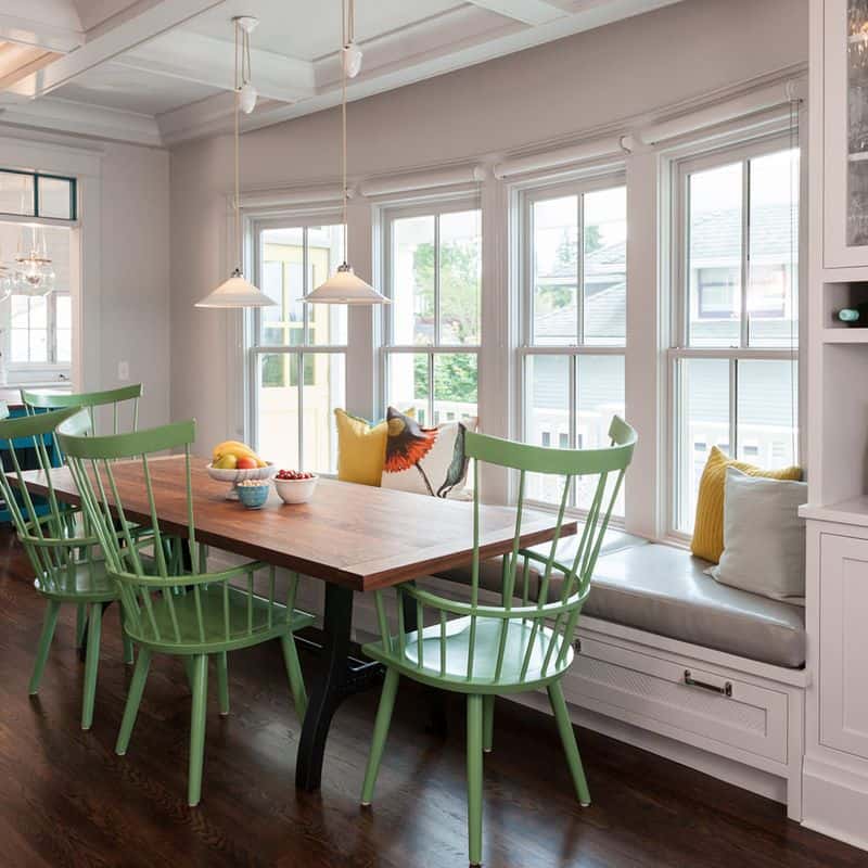 Dining Table with Window Seat