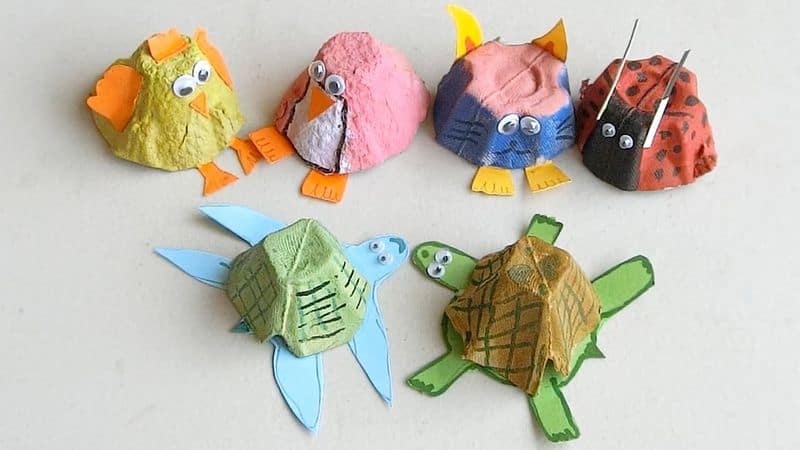 Egg Carton Critters