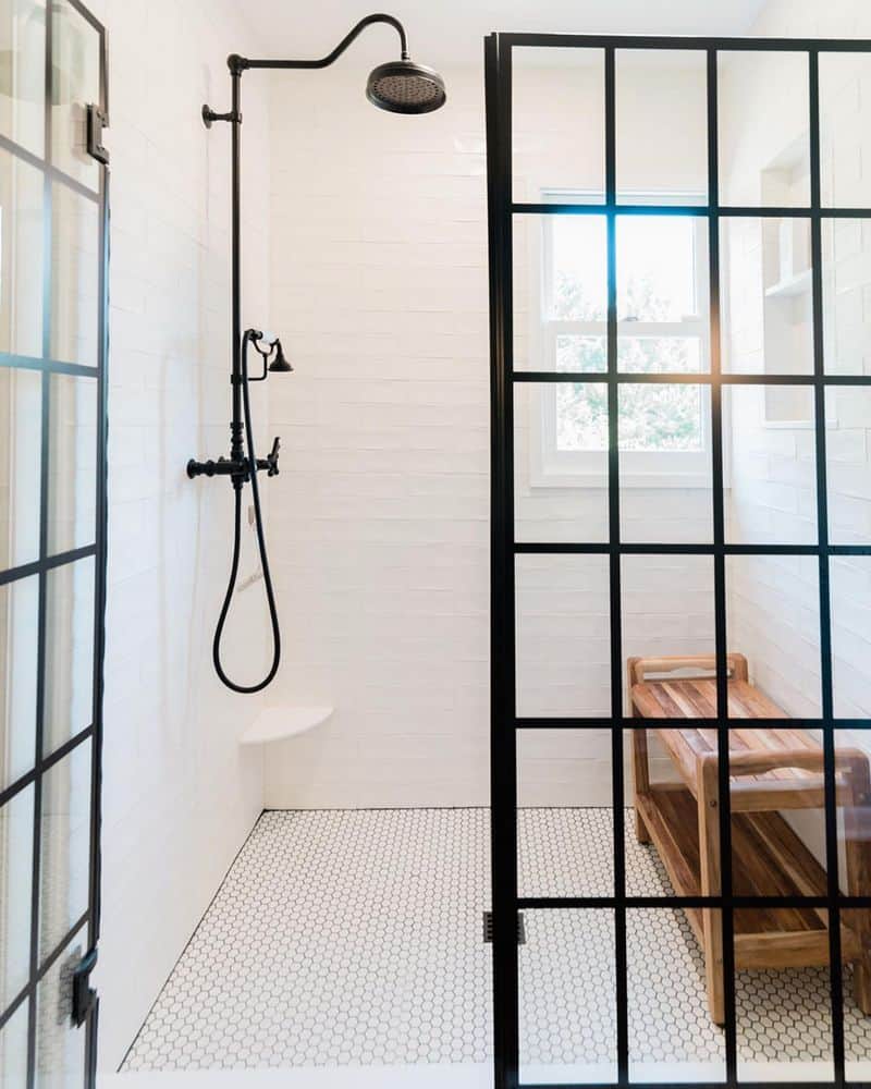 Exposed Shower