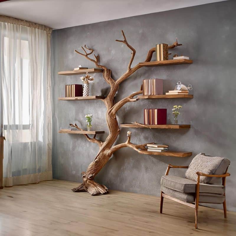 Floating Bookshelf