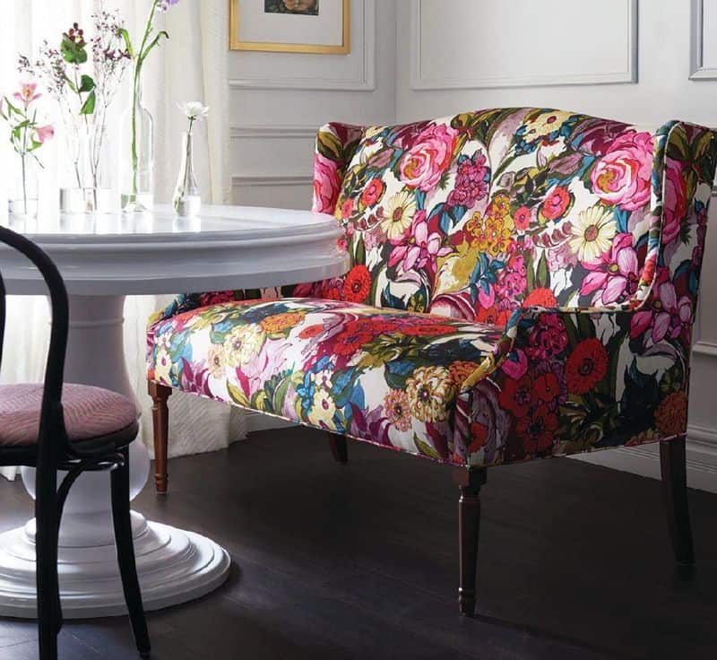 Floral Upholstery