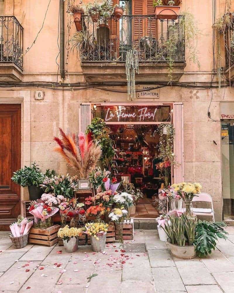 Florista, Barcelona