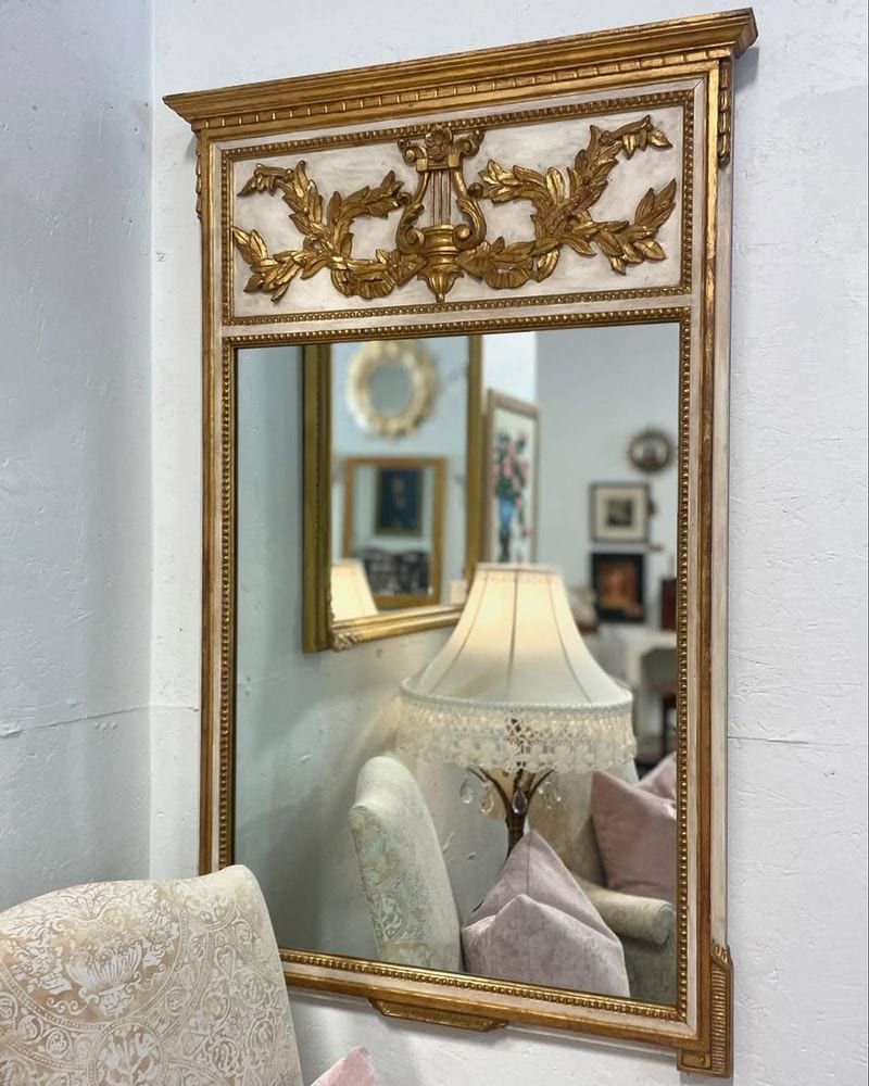 French Trumeau Mirror