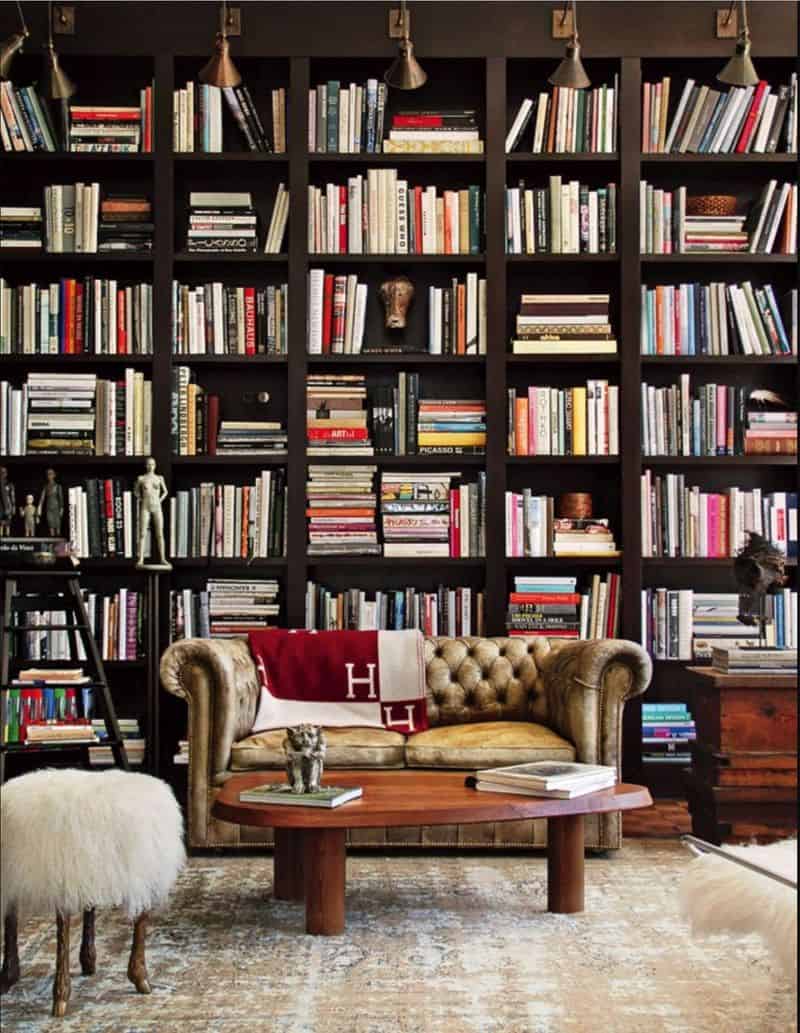 Gallery Wall of Books