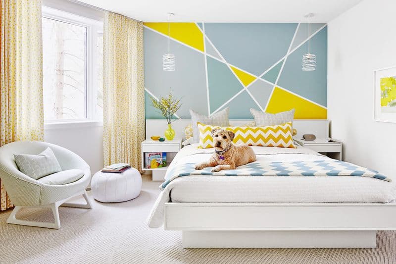 Geometric Paint Patterns