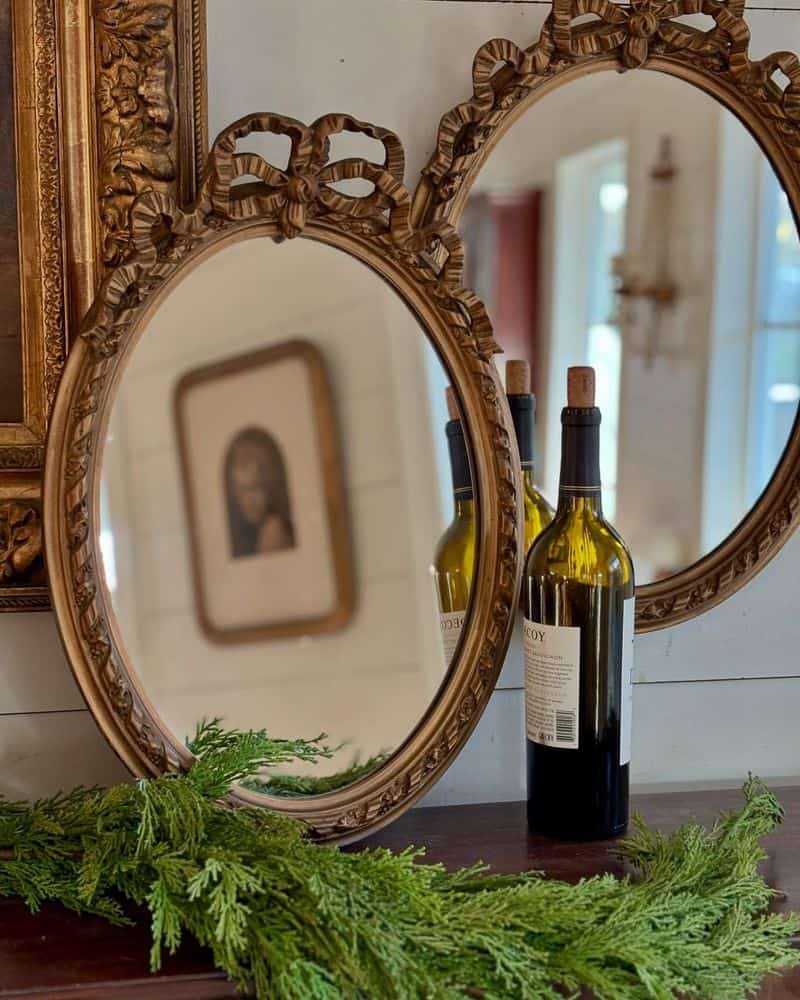 Georgian Oval Mirror