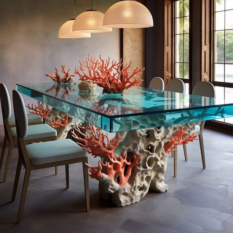 Glass Dining Table