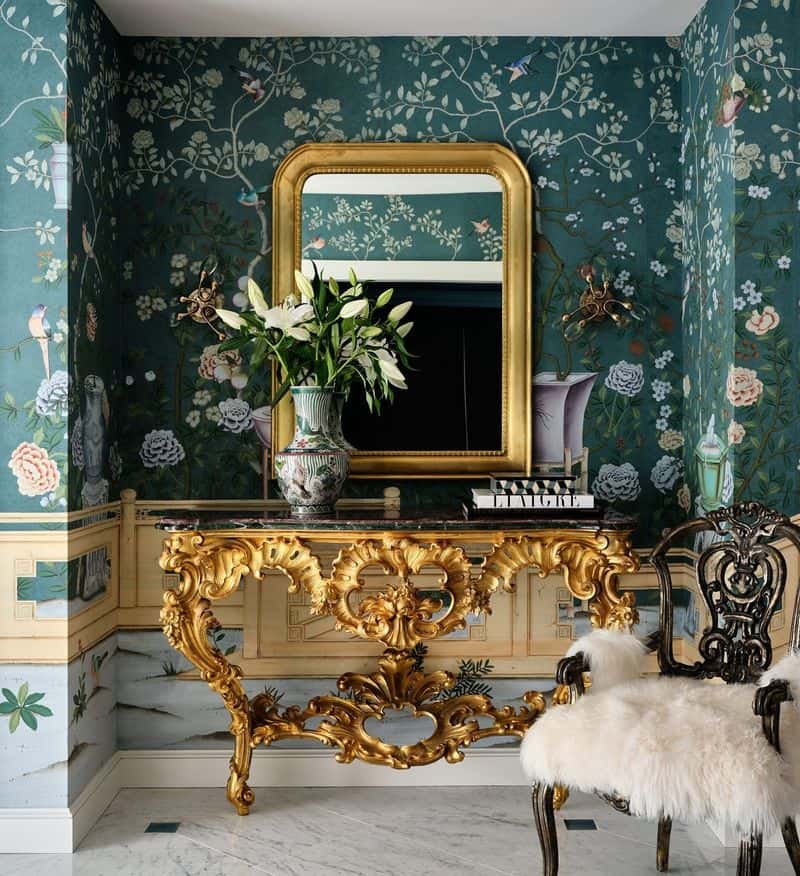 Gold Leaf Mirrors