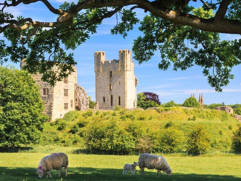 Helmsley Castle, North Yorkshire, England