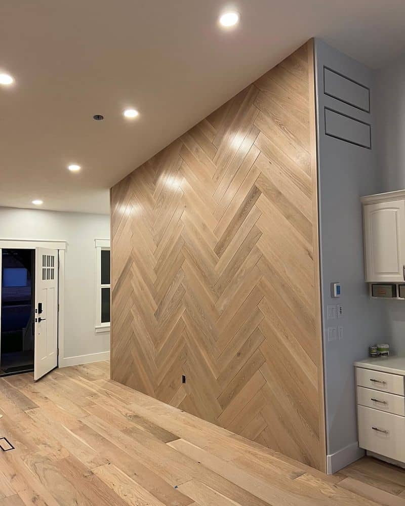 Herringbone Wood Design