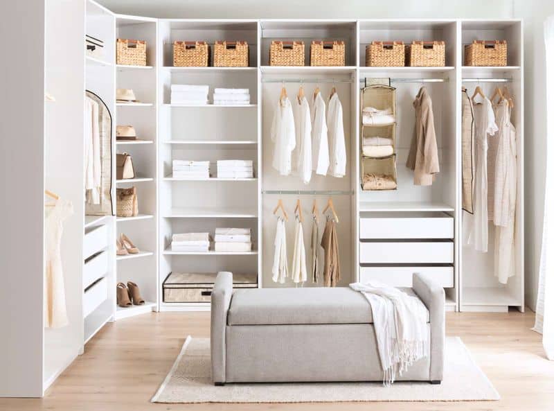 Implement Closet Shelving