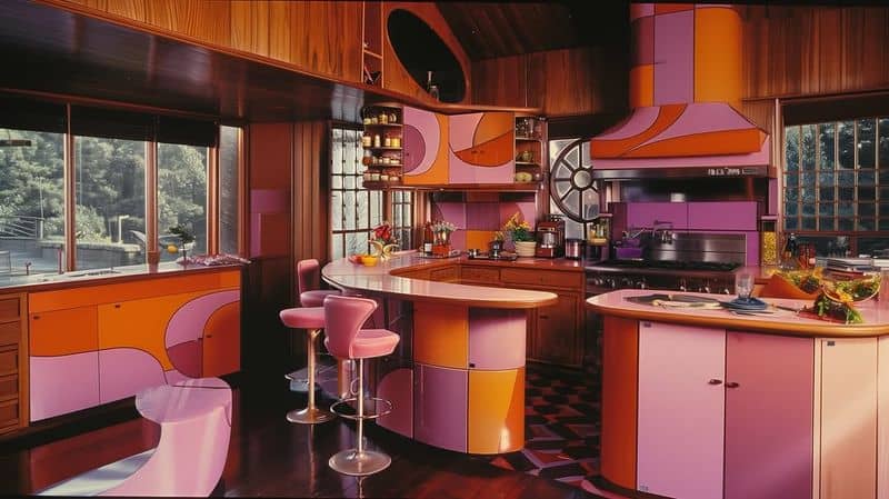 Jetsons-Inspired Kitchen