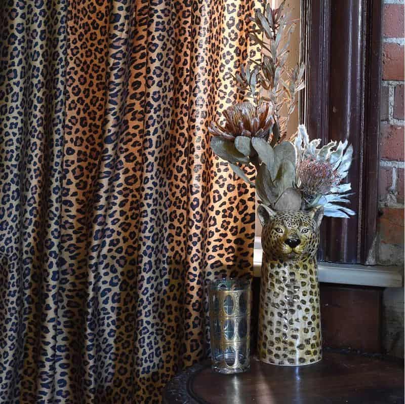 Leopard Print Curtains