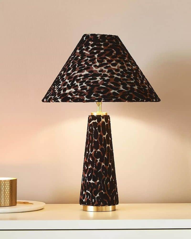 Leopard Print Lampshade