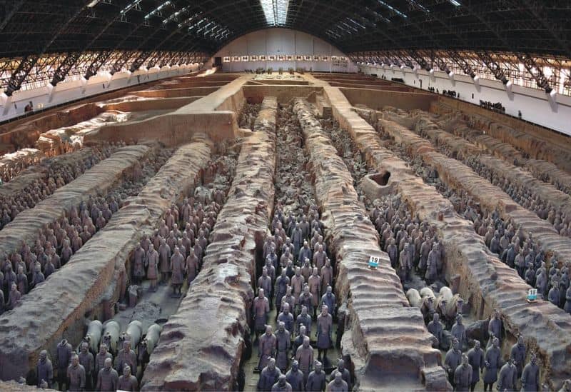 Mausoleum of the First Qin Emperor, Xian, China (246 BC)