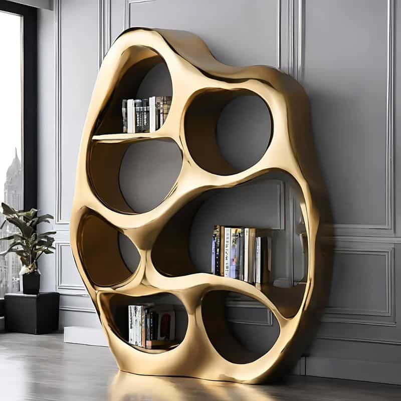 Melting Bookshelf