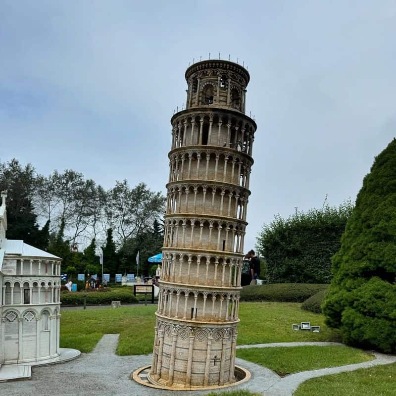 Miniature Leaning Tower of Pisa