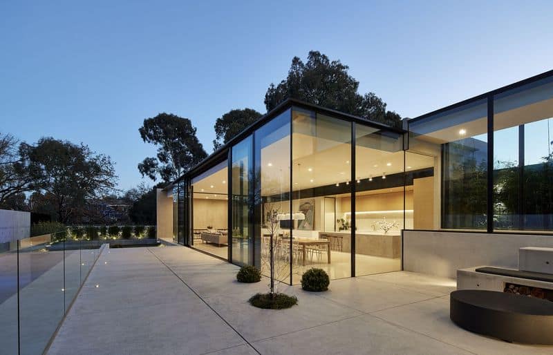 Modernist Glass House