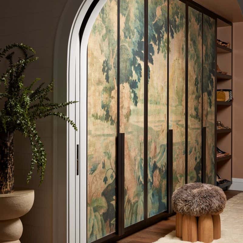 Mural Closet Doors