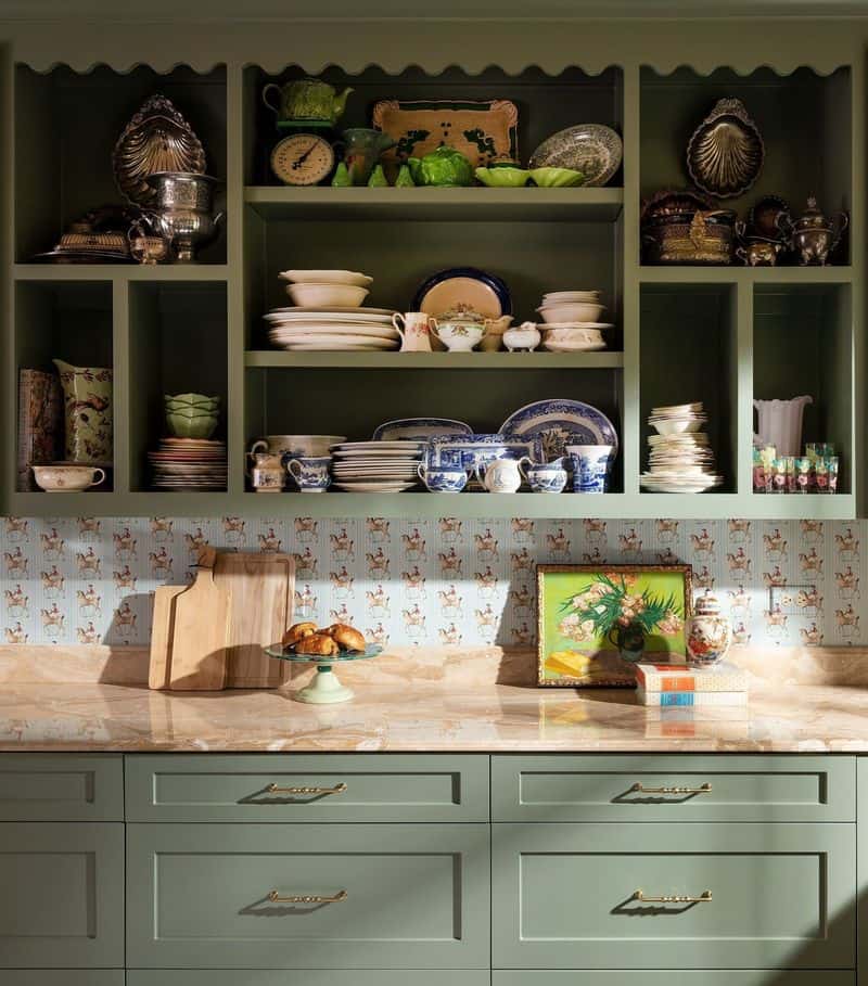 Open Shelving in Kitchens