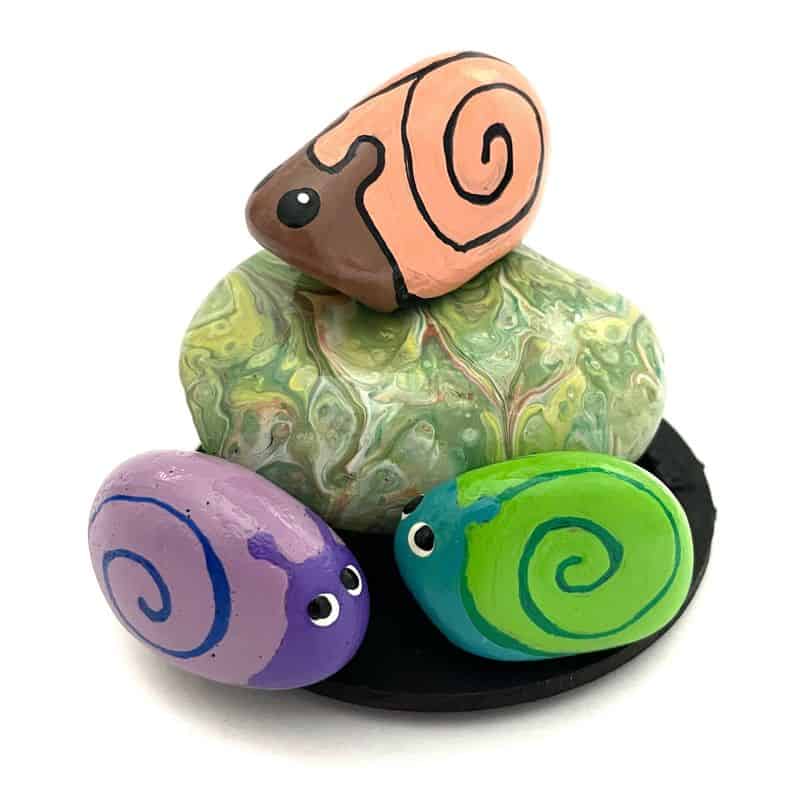 Painted Rock Creatures