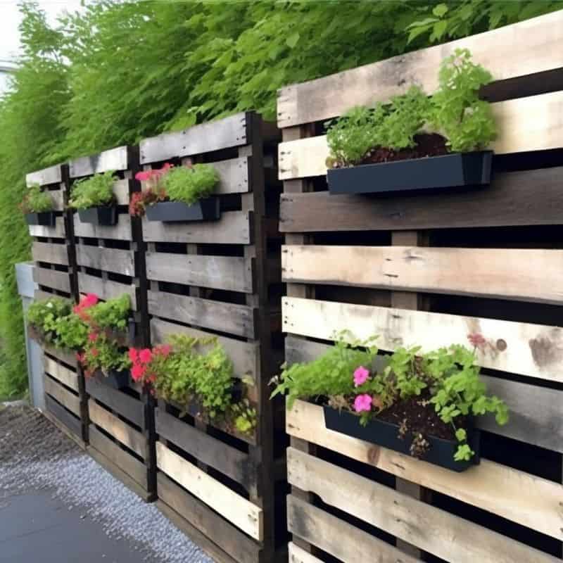Pallet Wood Planters