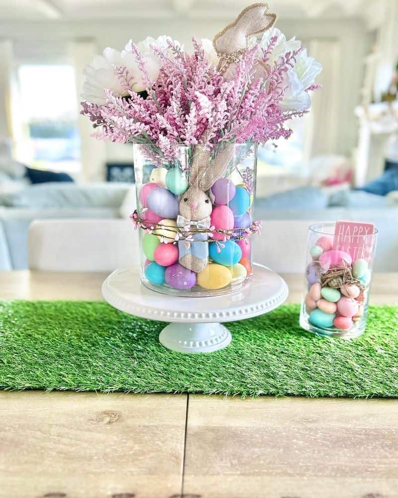 Pastel Egg Display