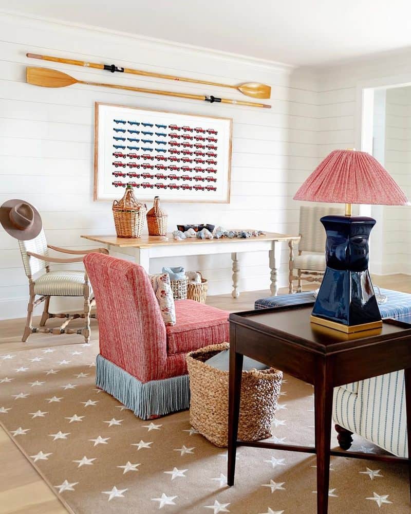 Patriotic Color Accents