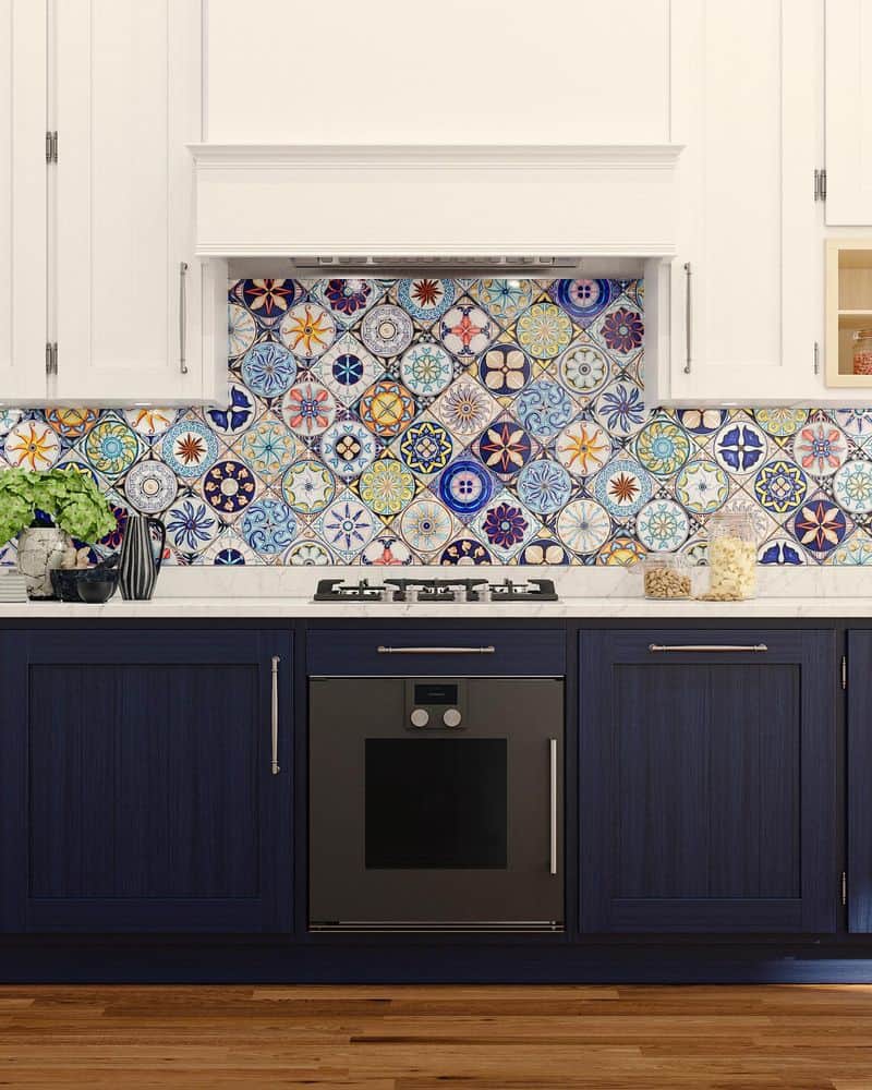 Patterned Ceramic Tiles