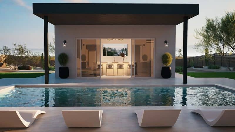 Pool House Paradise