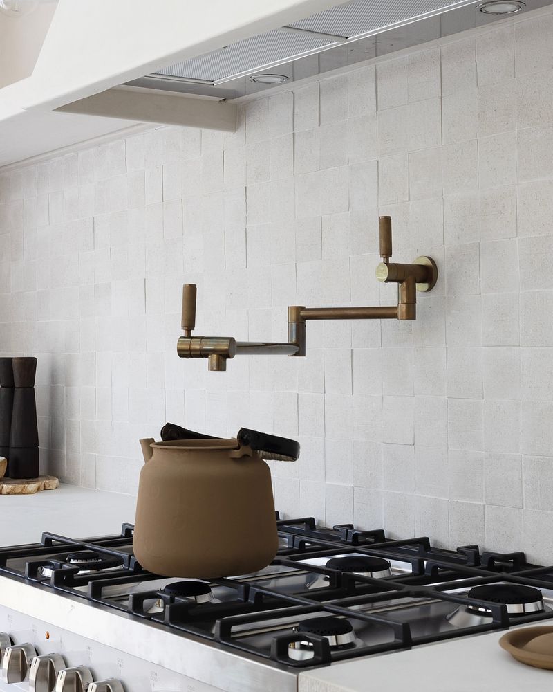 Pot Filler above the Stove