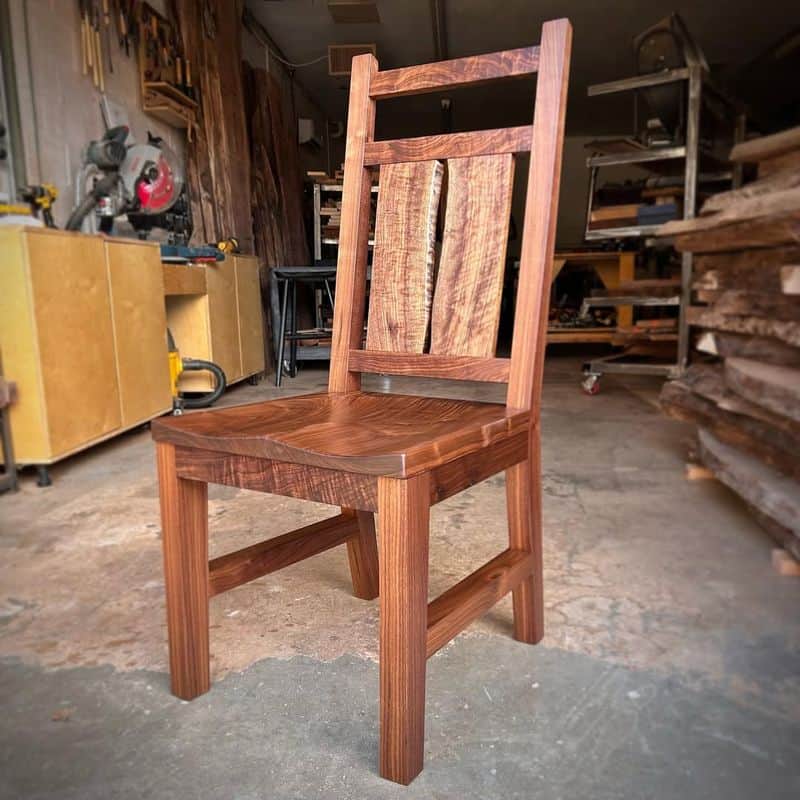 Reclaimed Wood Dining Chairs
