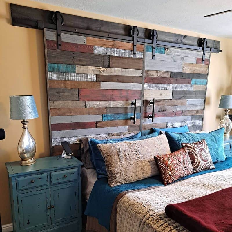 Reclaimed Wood Headboard