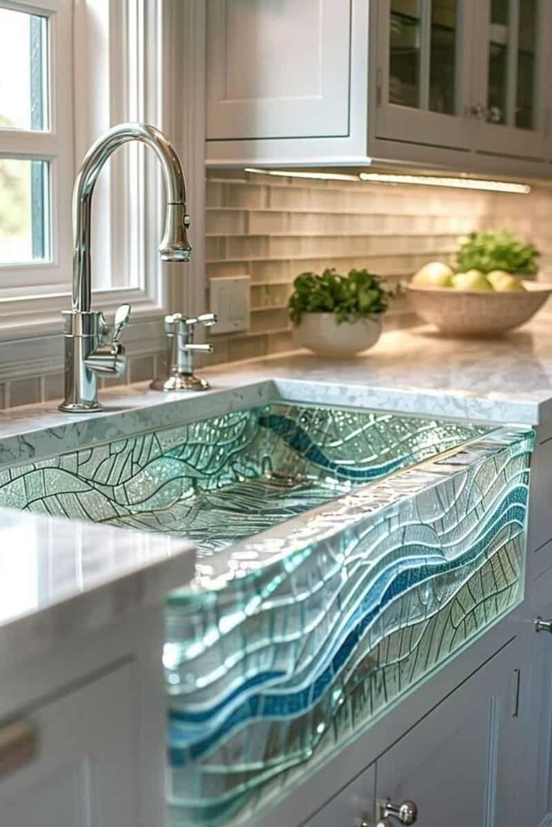 Recycled Glass Accents