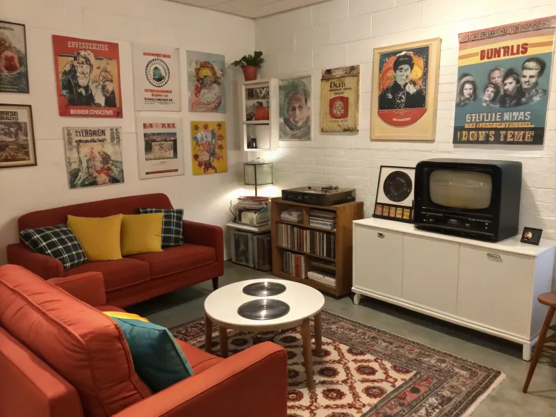 Retro Revival Room