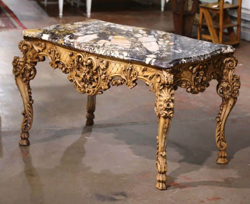 Rococo-Style Console Tables