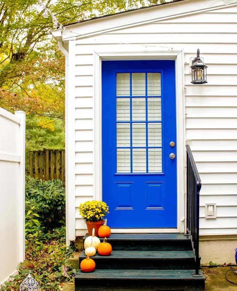 Royal Blue Door